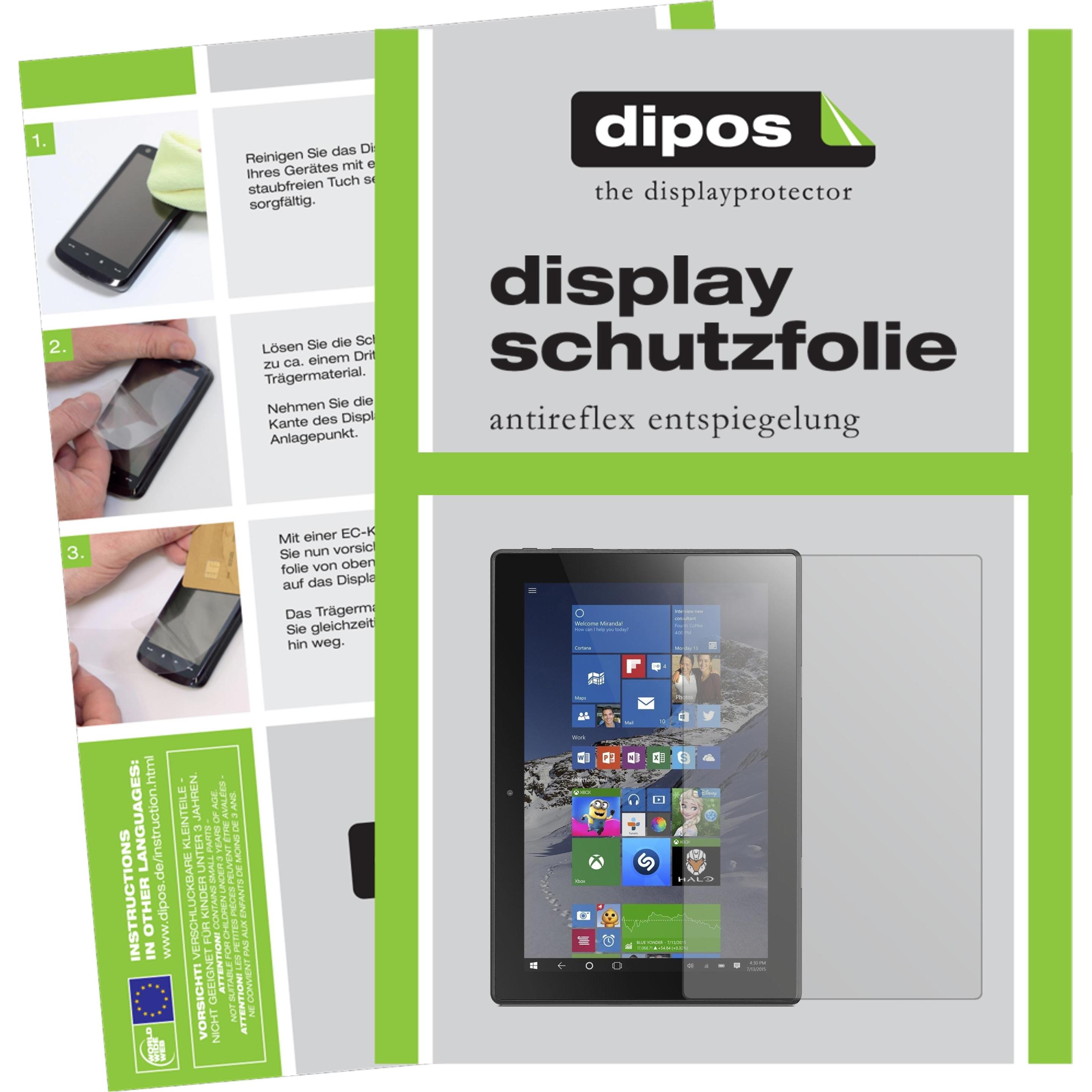Thumbnail - Dipos Displayschutzfolie Antireflex (2 Stück, Lenovo Miix 310), Tablet Schutzfolie