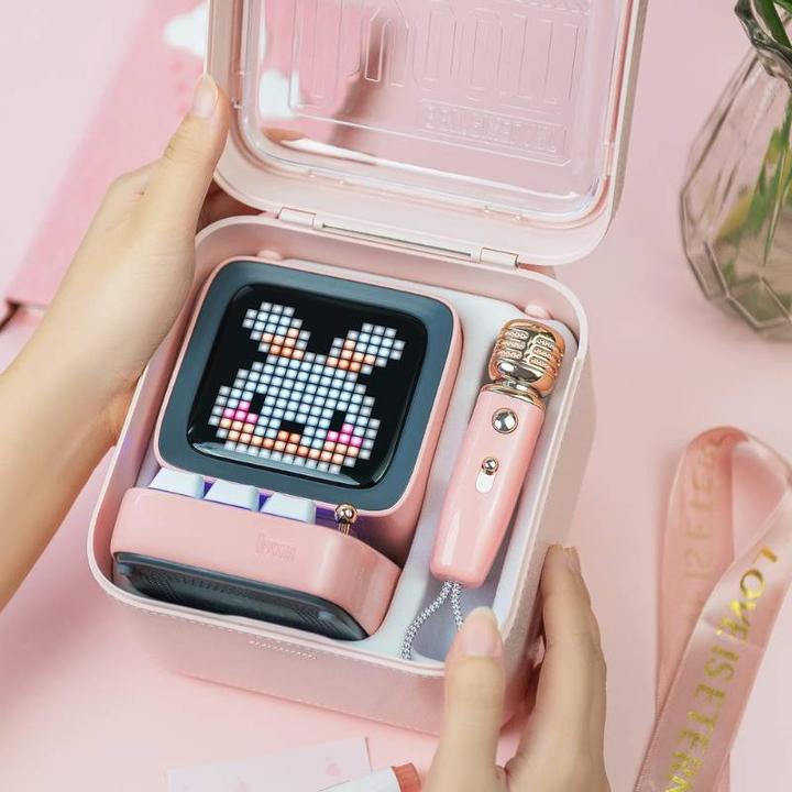 Actual product image Divoom Ditoo Mic (8 h, Rechargeable battery operated)