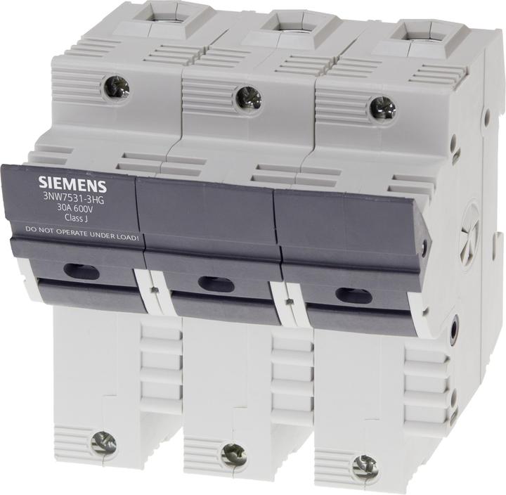 Produktbild Siemens Sicherungshalter 3p 21x57mm 3NW7531-3HG (30 A)