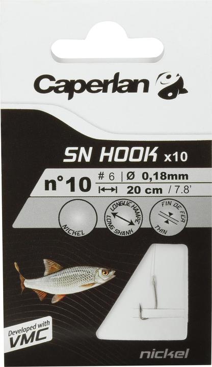Actual product image Caperlan Leader hook Friedfisch