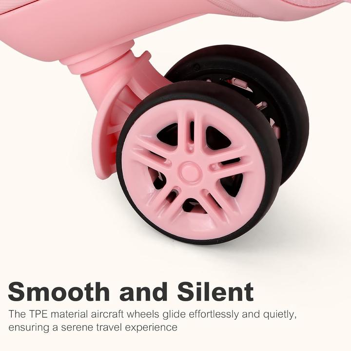 Image du produit Kono 3-teiliges Hartschalenkoffer-Set mit TSA-Schloss (108 l)