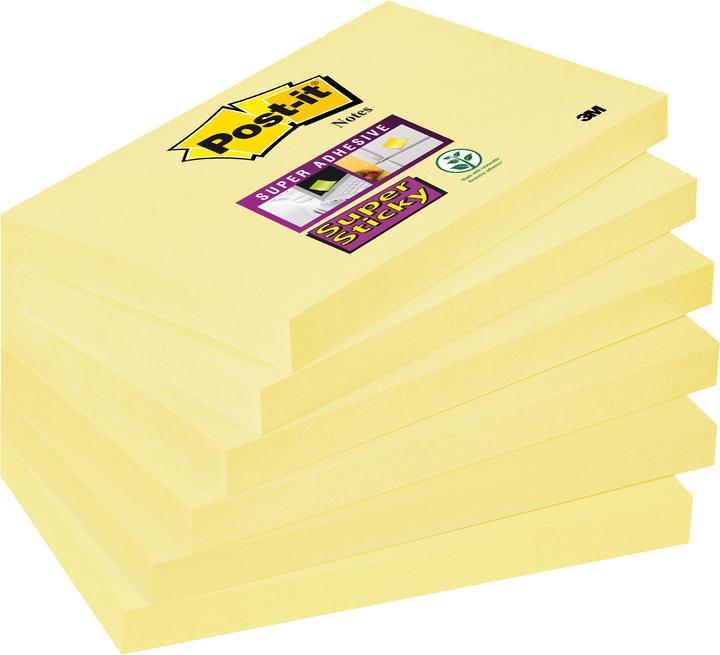 Actual product image Post-it Super Sticky (76 x 127 mm)