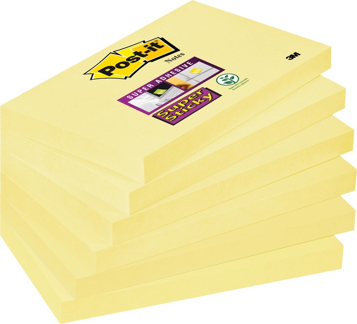 Image du produit Post-it Super Sticky (76 x 127 mm)