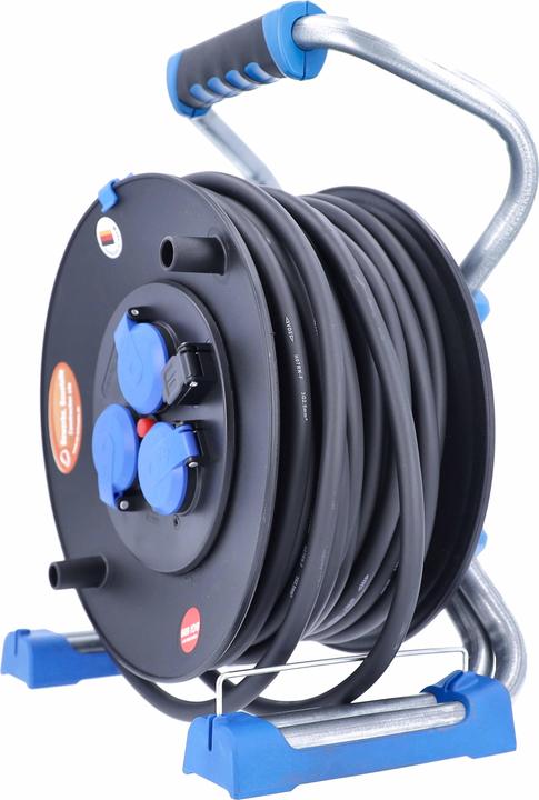 Produktbild As - Schwabe Kunststoffkabeltrommel mit USB (33 m, 2.50 mm²)
