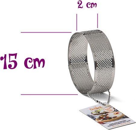 Produktbild Decora Tortenring Perforiert Ø 15 cm (15 cm)
