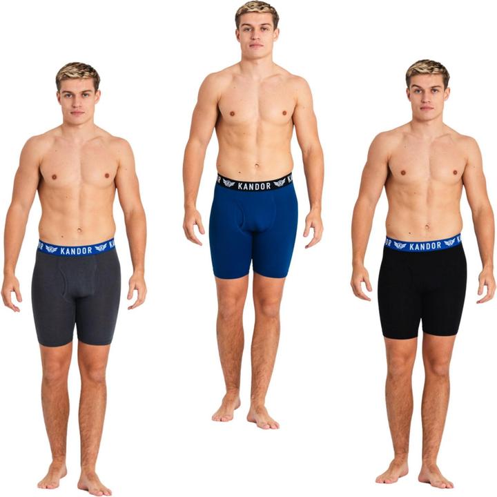 Immagine prodotto Kandor Bambuso Boxer Uomo Misura Confezione 3 (M, confezione da 3)