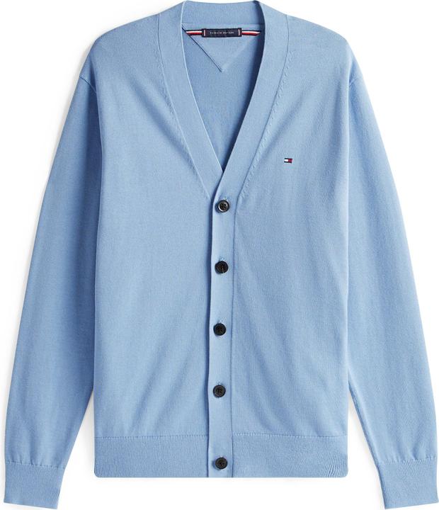 Actual product image Tommy Hilfiger Essential Cotton Button Front Cardigan (S)