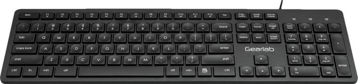 Actual product image Gearlab G220 USB Keyboard (English-international, Cable)