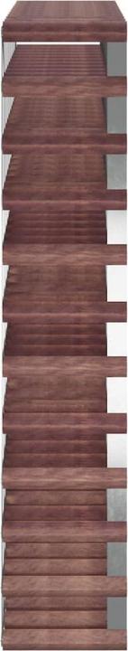 Image du produit vidaXL Weinregal (110 x 22,5 x 110 cm, 120 Fl.)