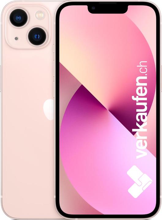 verkaufen.ch iPhone 13 (128 GB, Rosa, 6.10", 12 Mpx, A / Come nuovo)