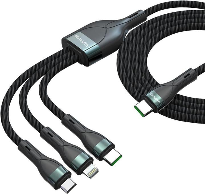 Image du produit 4smarts 3in1 (1.50 m, USB 2.0, 60 W)