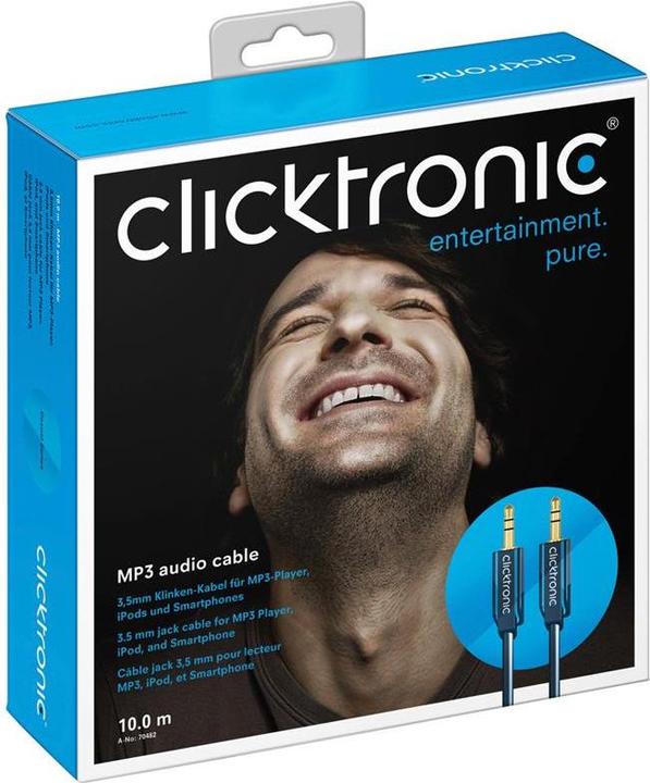 Produktbild clicktronic Mp3 (5 m, 3.5mm Klinke (AUX))