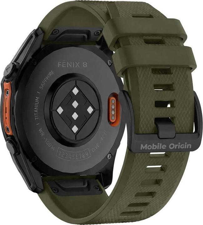 Produktbild NoName Mobile Origin Easy Strap Watch 20mm Dark Green