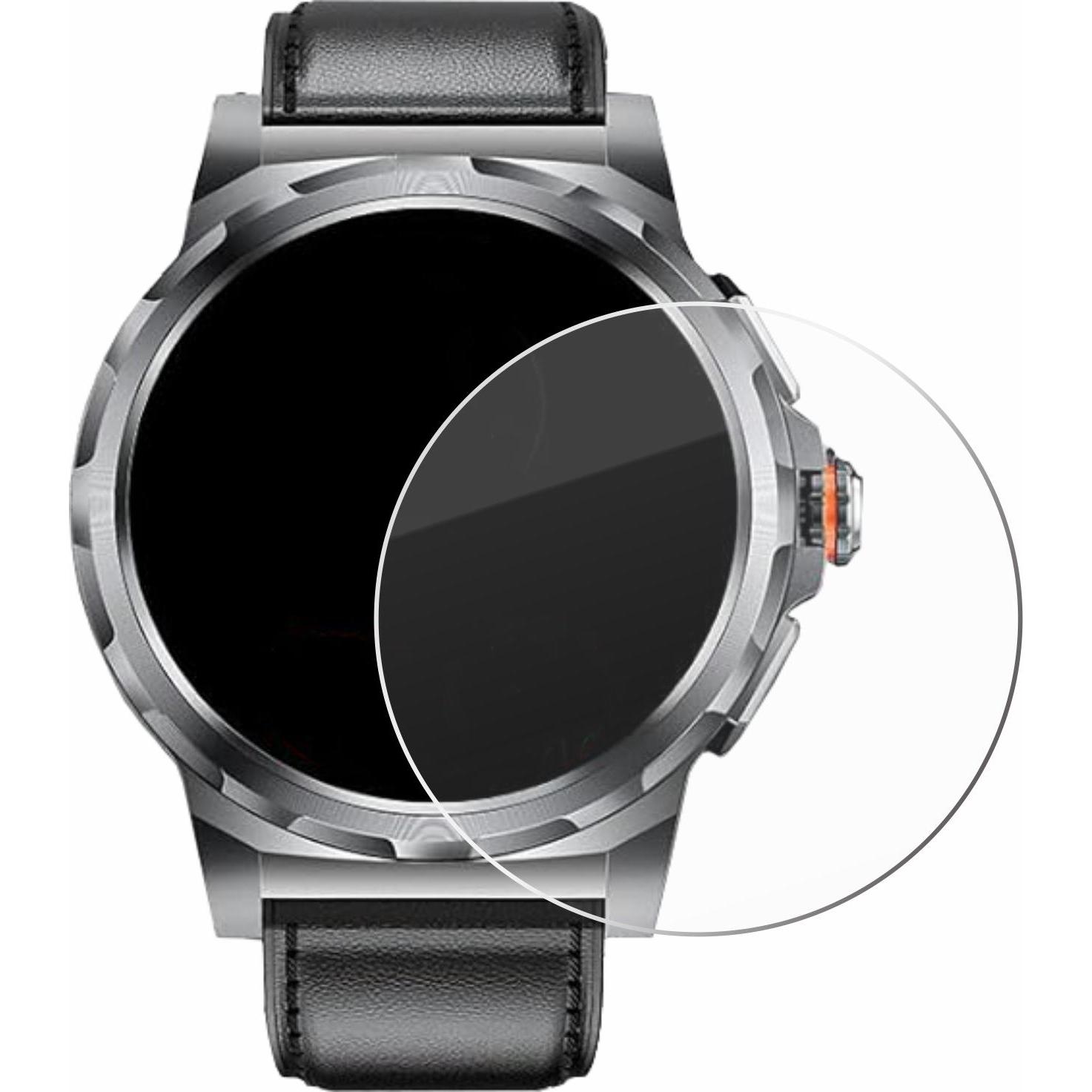 Thumbnail - Savvies Panzerglas Displayschutz 9H Schutzglas Glas Klar Transparent, Smartwatch Schutzfolie, Transparent