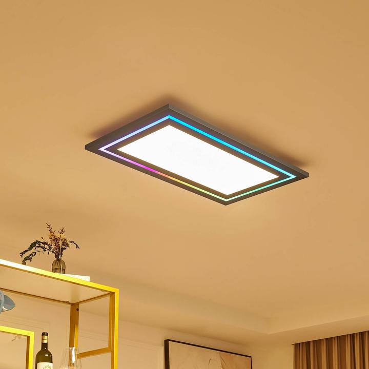 Image du produit Lucande Plafonnier LED Leicy 80cm RGB color flow (3130 lm)