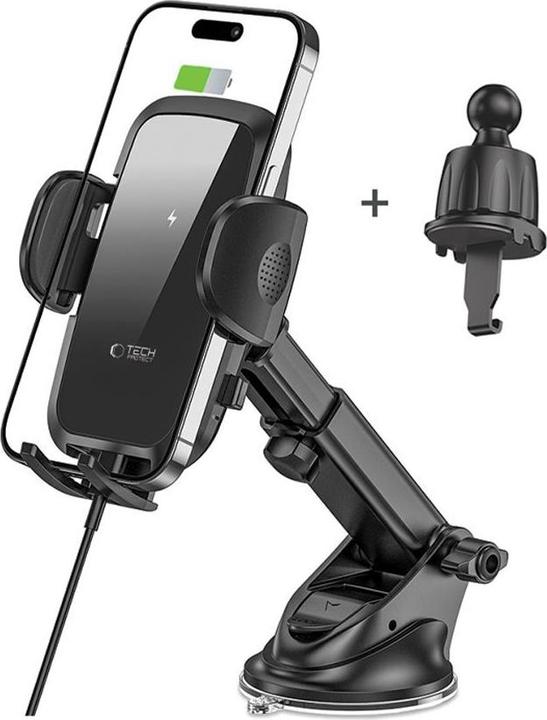 Image du produit Tech-Protect Support voiture pour appareil mobile Protect + chargeur CM15W-V1