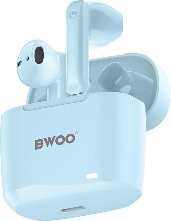 Actual product image Bwoo wireless TWS earphones BW94-BU blue (Wireless)