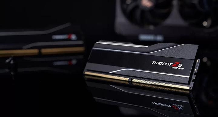 Actual product image G.Skill Trident Z5 Neo RGB (2 x 64GB, 6000 MHz, DDR5 RAM, DIMM)