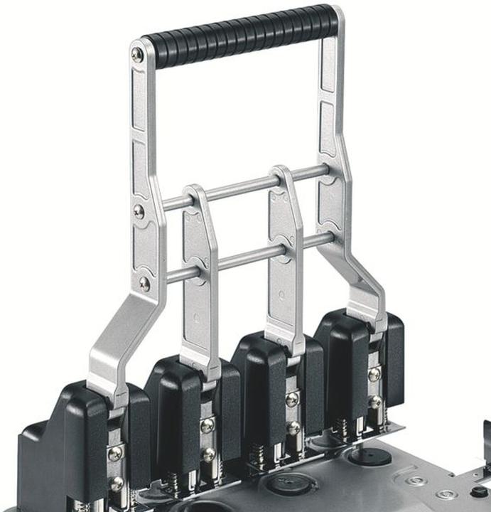 Immagine prodotto Rexel Punzonatrice a quattro fori HD4150, nero-argento Capacità di punzonatura: 150 fogli, realizzata in