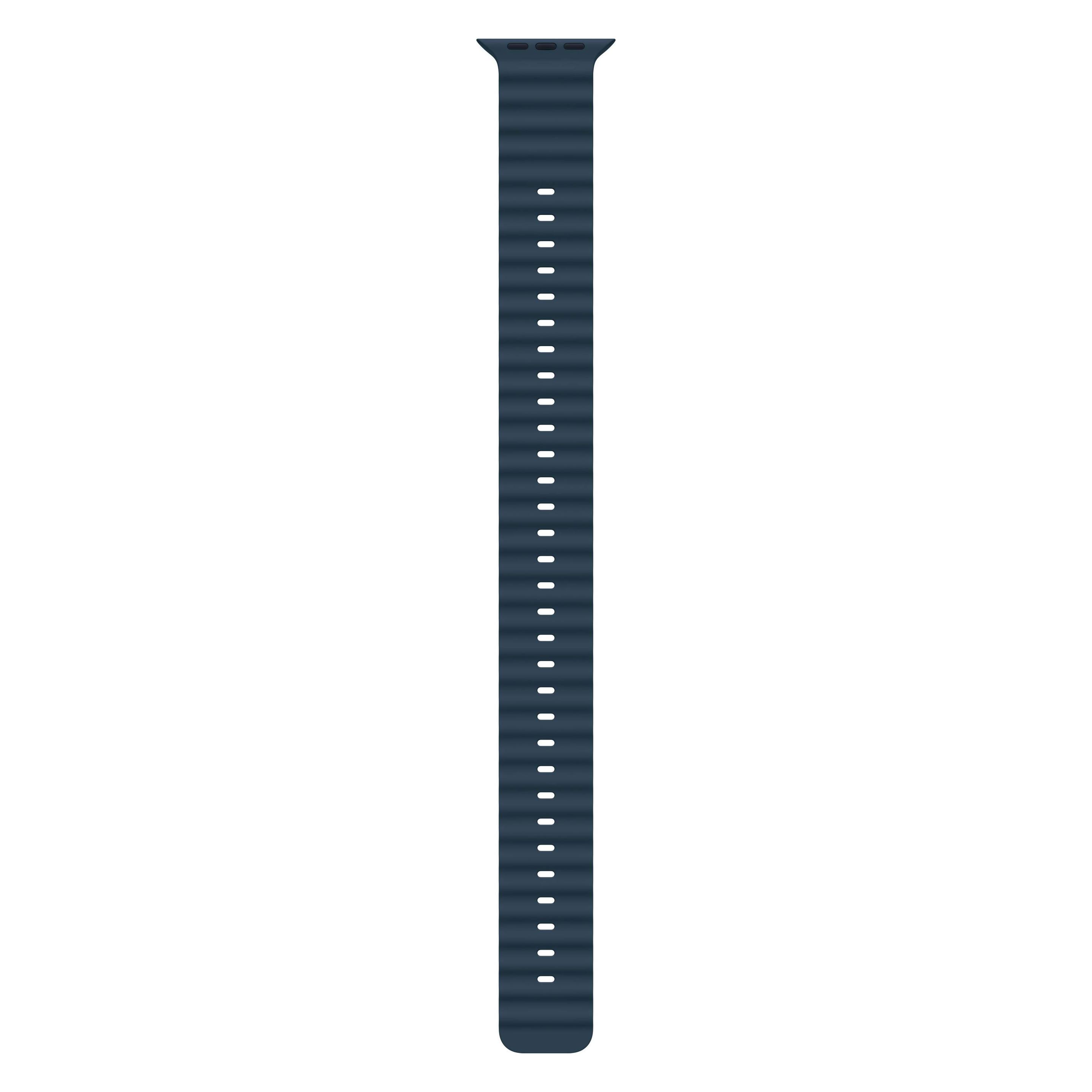 Apple Ocean Band Verlängerung (49 mm, Fluorelastomer), Uhrenarmband, Blau