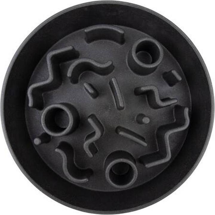 Actual product image District 70 Bamboo Dog Slow Feeder Ø 28 cm, Dark Grey (2.50 l)