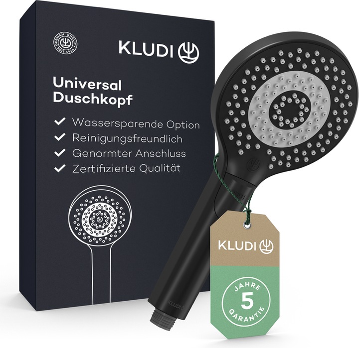 Immagine prodotto Kludi X3 Soffione doccia (3 Tipi di raggi, 15 l/min)