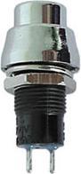 Produktbild Velleman Push-Button Switch Off-On Silver