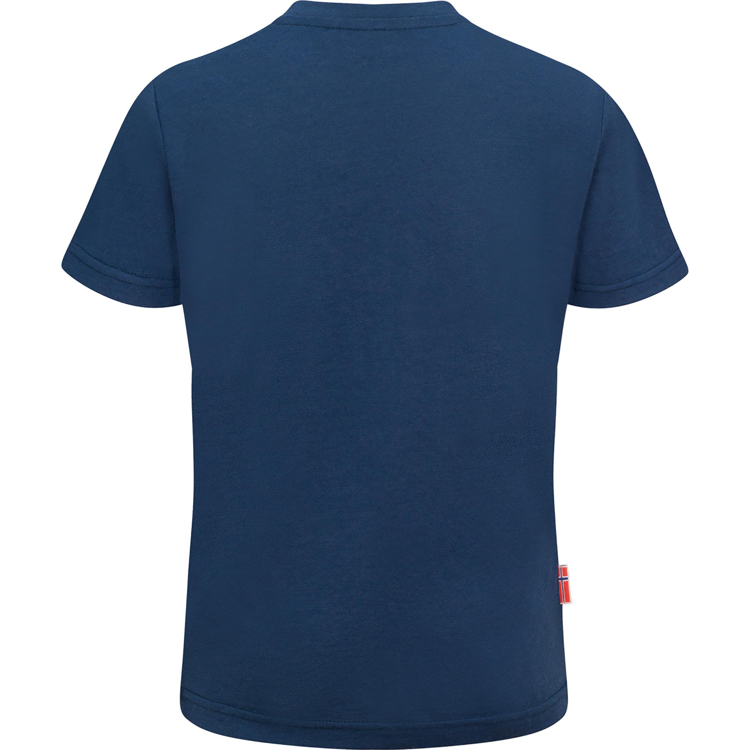 Thumbnail - Trollkids, Unisex, Shirt, Kid's Sandefjord T-Shirt XT-Shirt, Blau, (128)