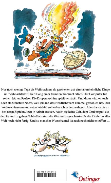 Produktbild Zauberspuk beim Weihnachtsmann (Deutsch, Mauri Kunnas, Tarja Kunnas, 2018)