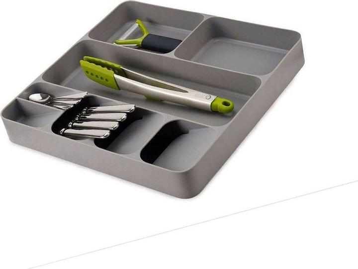 Image du produit Joseph Joseph DrawerStore Besteckeinlage, grau, 38.4x39.7x5.3cm