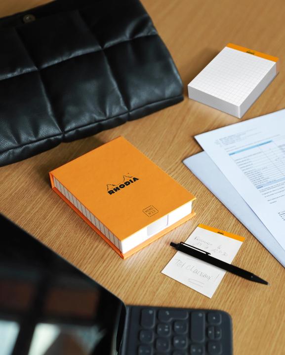 Actual product image Rhodia Diaries and time management (A6, Checked, Hardcover)