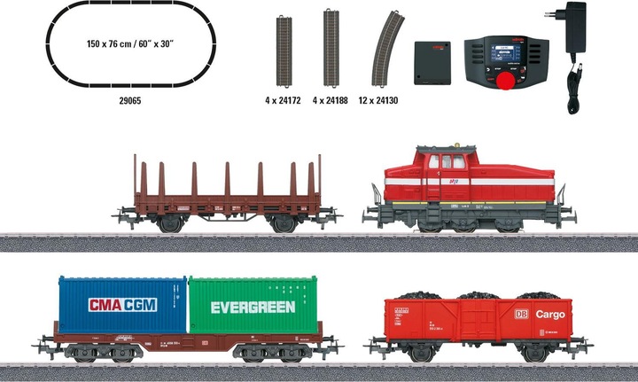 Actual product image Märklin H0 metre dig. starter pack mod. shunting (Track H0)