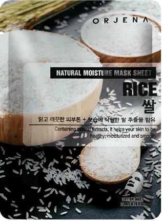 Actual product image Orjena Brightening Sheet Mask With Rice Extract 23ml