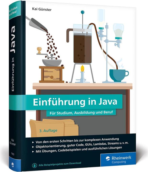 Produktbild Einführung in Java (Deutsch, Kai Günster, 2020)