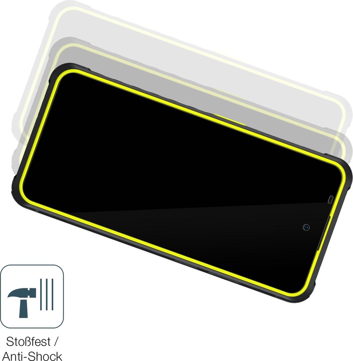 Actual product image Dipos Anti-Shock Screen Protector Clear (1 Piece, Ulefone Armor X)