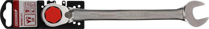 Produktbild Gedore Red red R07200180 Ringratschenmaulschlüssel Rechts/Links SW18 mm 238 mm (18 mm)