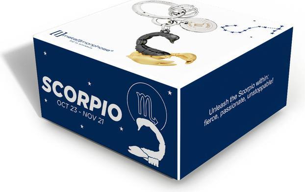 Actual product image Metalmorphose Keyring Scorpio