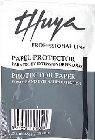 Thuya Schutzpapier für Wimpernverlängerungen oder Wimperfärbung 25 Stk (Künstliche Wimpern)