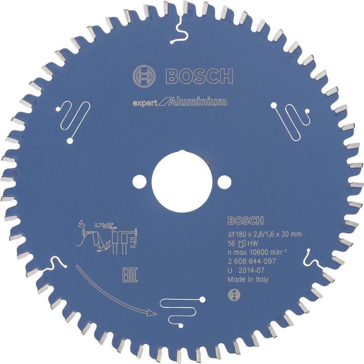 Actual product image Bosch Professional Zubehör Circular saw blade Expert for Alum
