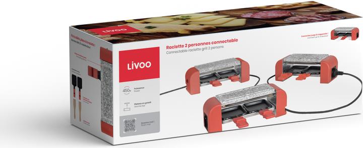 Immagine prodotto Livoo Griglia per raclette collegabile 2 perso