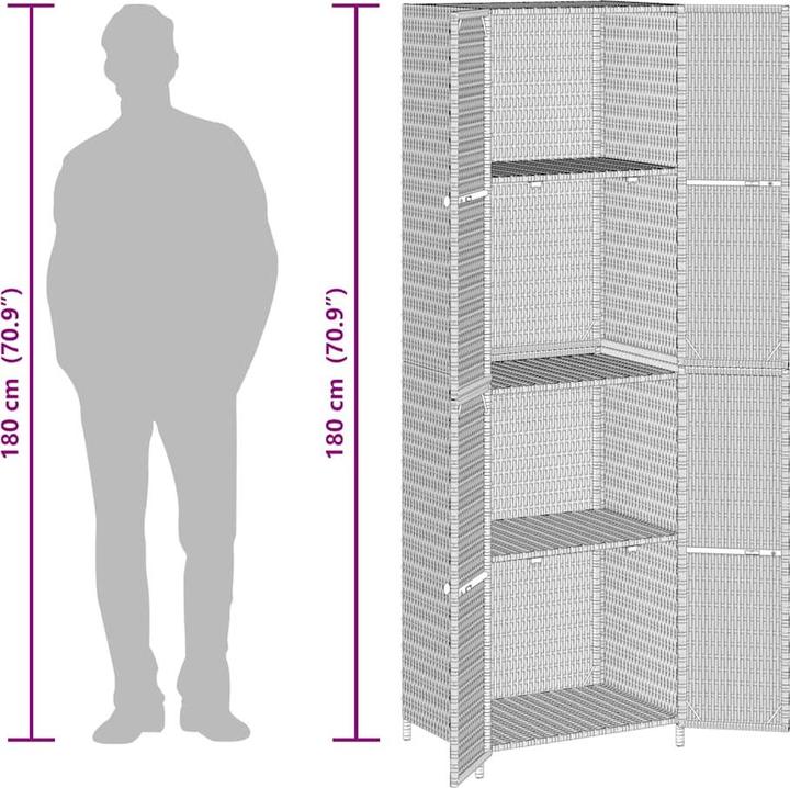 Produktbild vidaXL Gartenschrank