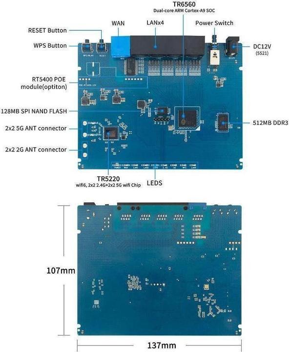 Actual product image WIFI6 - Banana Pi