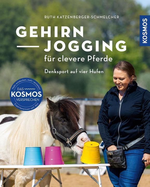 Actual product image Kosmos Gehirnjogging für clevere Pferde (German, Ruth Katzenberger-Schmelcher, 2024)