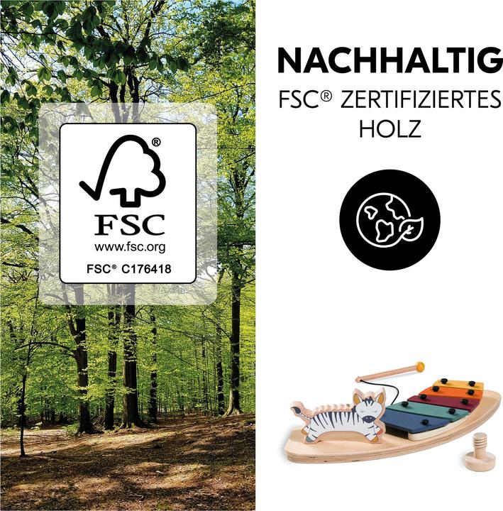 Produktbild Hauck Play Music Zebra (Deutsch)