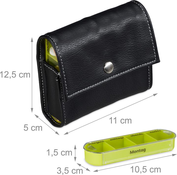 Image du produit Relaxdays Pilulier semaine