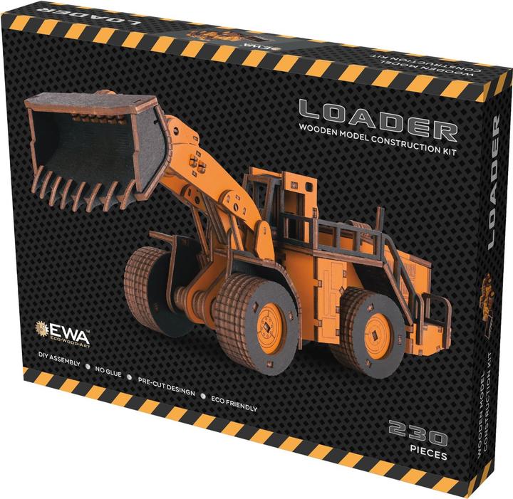 Produktbild Eco Wood Art Schaufelbagger - 3D Holzbausatz