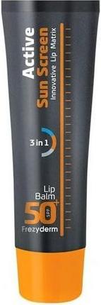 Image du produit Frezyderm Baume à lèvres solaire actif SPF 50+ 15ml (Baume à lèvres, 15 ml)