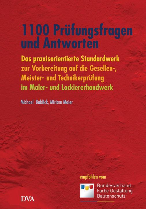 Produktbild 1100 Prüfungsfragen und Antworten (Deutsch, Michael Bablick, 2017)