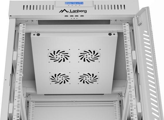 Produktbild Lanberg rack cabinet 15U 600x800 glass (15 HE, 19 Zoll Rack)