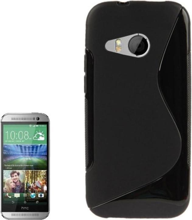 Produktbild König Design Handyhülle TPU Schutzhülle für HTC One mini 2 Schwarz (HTC One Mini 2)